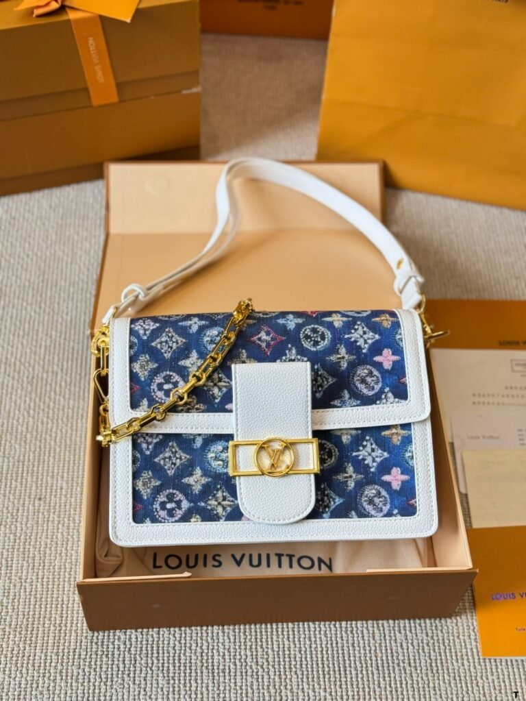 【Glamour Bags 】7 LV's new Dauphine Soft LV April new arrival